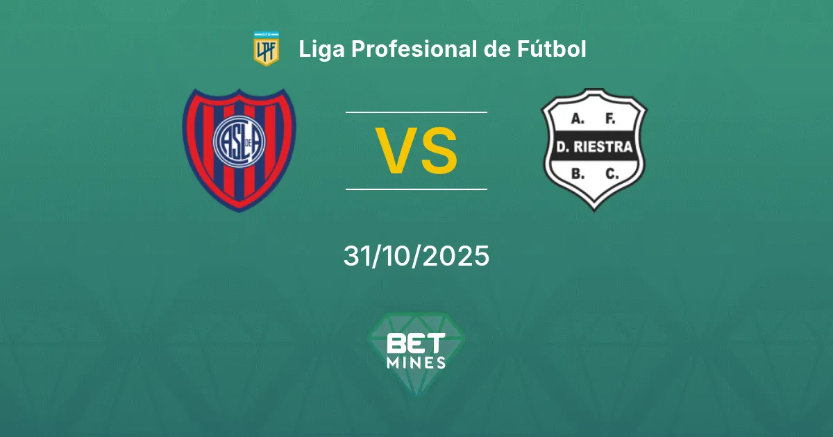 San Lorenzo vs Deportivo Riestra Pronostico: Anteprima e Analisi della Partita | Liga Profesional de Fútbol 31-10-2025