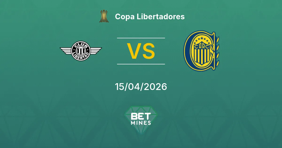 Libertad vs Rosario Central Pronóstico: Previa y Análisis del Partido | Copa Libertadores 15-04-2026