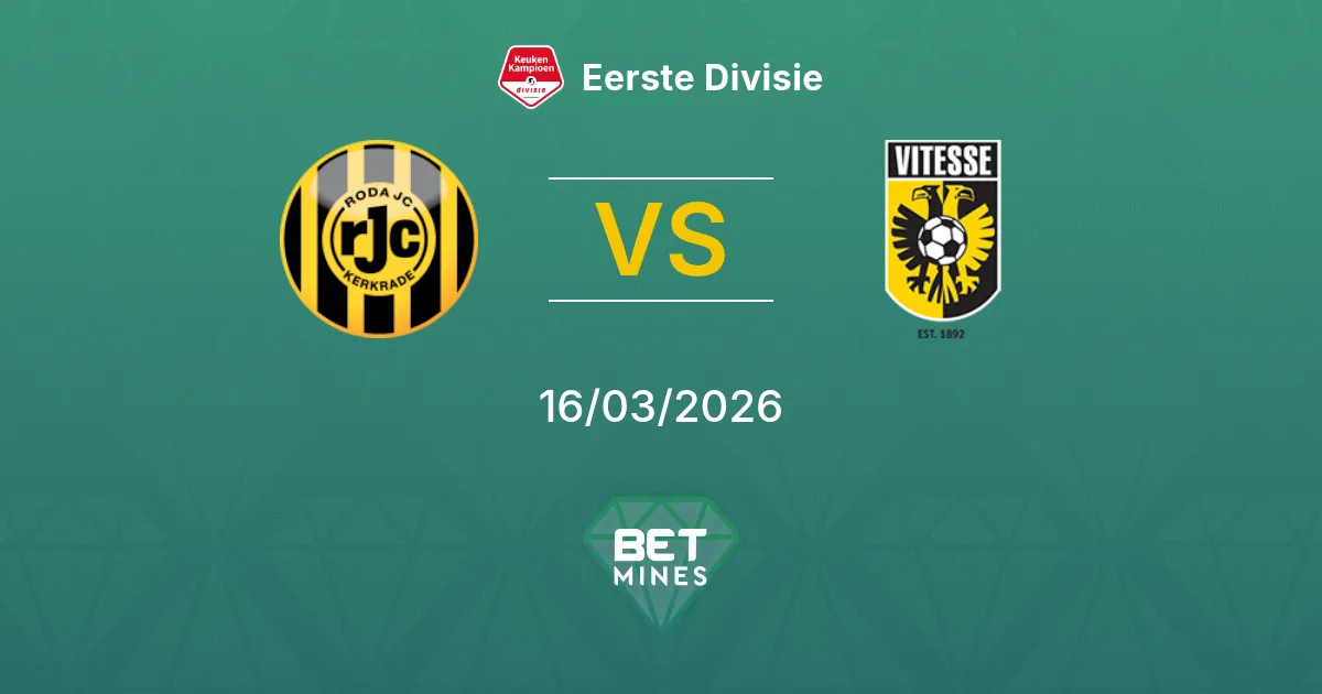 Roda JC Kerkrade vs Vitesse