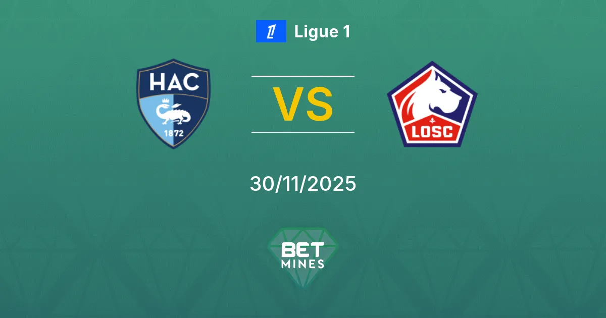 Le Havre vs LOSC Lille Prediction: Match Preview and Analysis | Ligue 1 30-11-2025