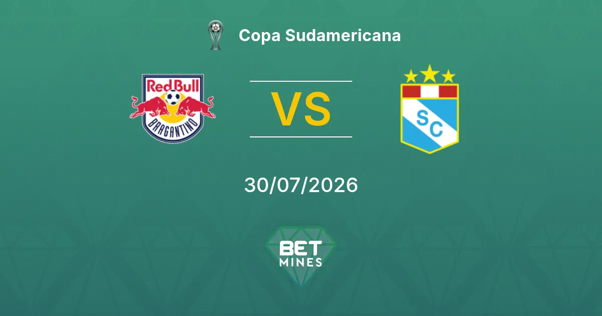 Bragantino vs Sporting Cristal Prediction: Match Preview and Analysis | Copa Sudamericana 30-07-2026