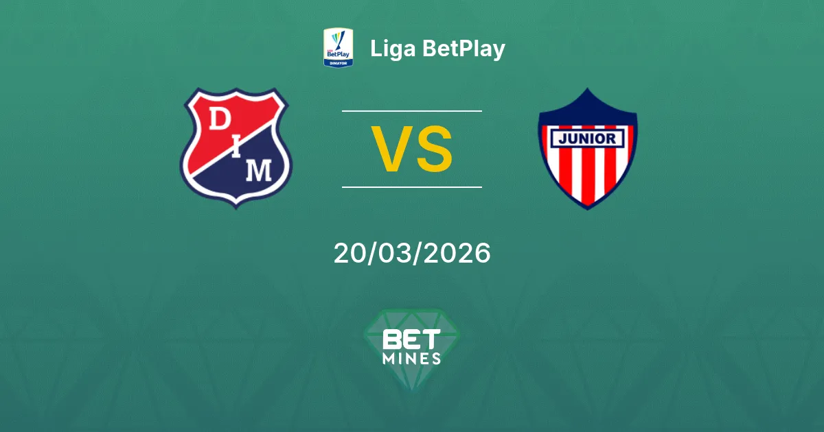 Independiente Medellín vs Junior FC Prediction: Match Preview and Analysis | Liga BetPlay 20-03-2026