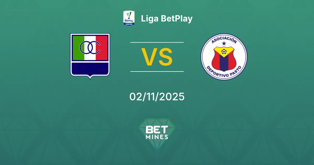 Once Caldas vs Deportivo Pasto Prediction: Match Preview and Analysis | Liga BetPlay 02-11-2025