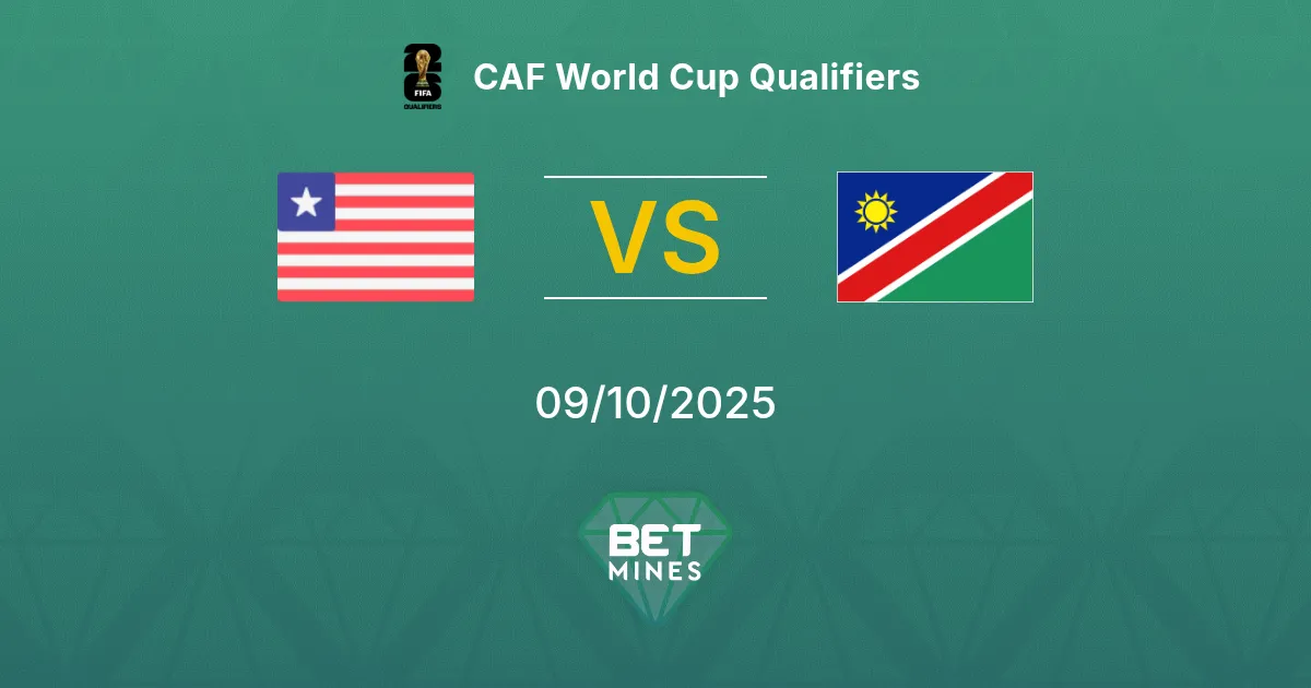 Liberia vs Namibia Pronostico: Anteprima e Analisi | Qualificazioni Mondiali CAF 09-10-2025