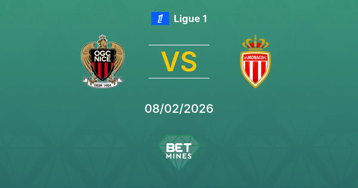 Nice vs Monaco Prediction: Match Preview and Analysis | Ligue 1 08-02-2026