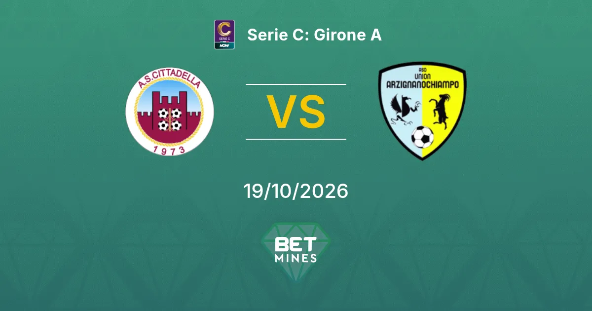 Cittadella vs Arzignano Valchiampo Prediction: Match Preview and Analysis | Serie C: Girone A 19-10-2026