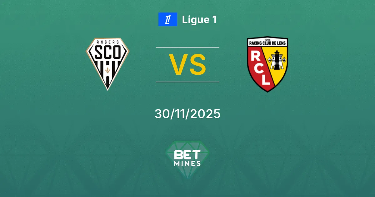 Angers SCO vs Lens Prediction: Match Preview and Analysis | Ligue 1 30-11-2025
