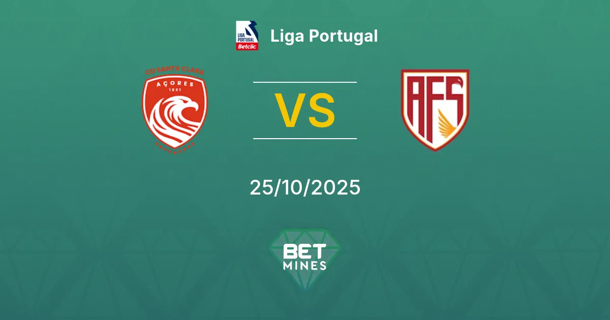 Santa Clara vs AVS Prediction: Match Preview and Analysis | Liga Portugal 25-10-2025