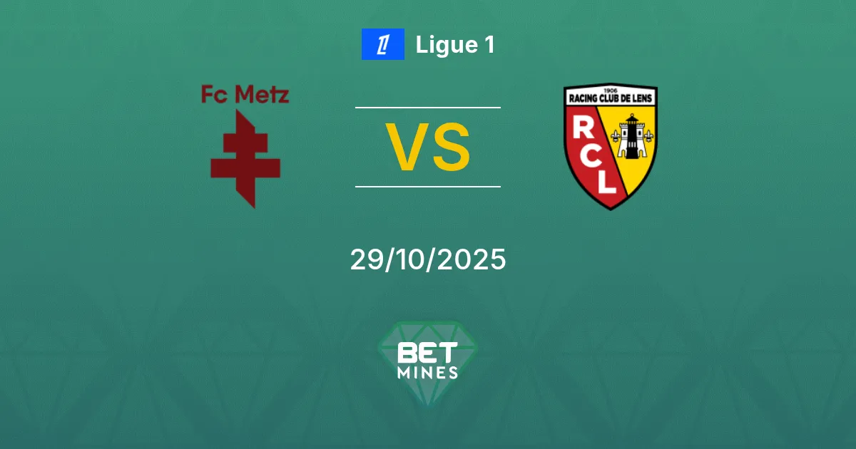 Metz vs Lens Prediction: Match Preview and Analysis | Ligue 1 29-10-2025