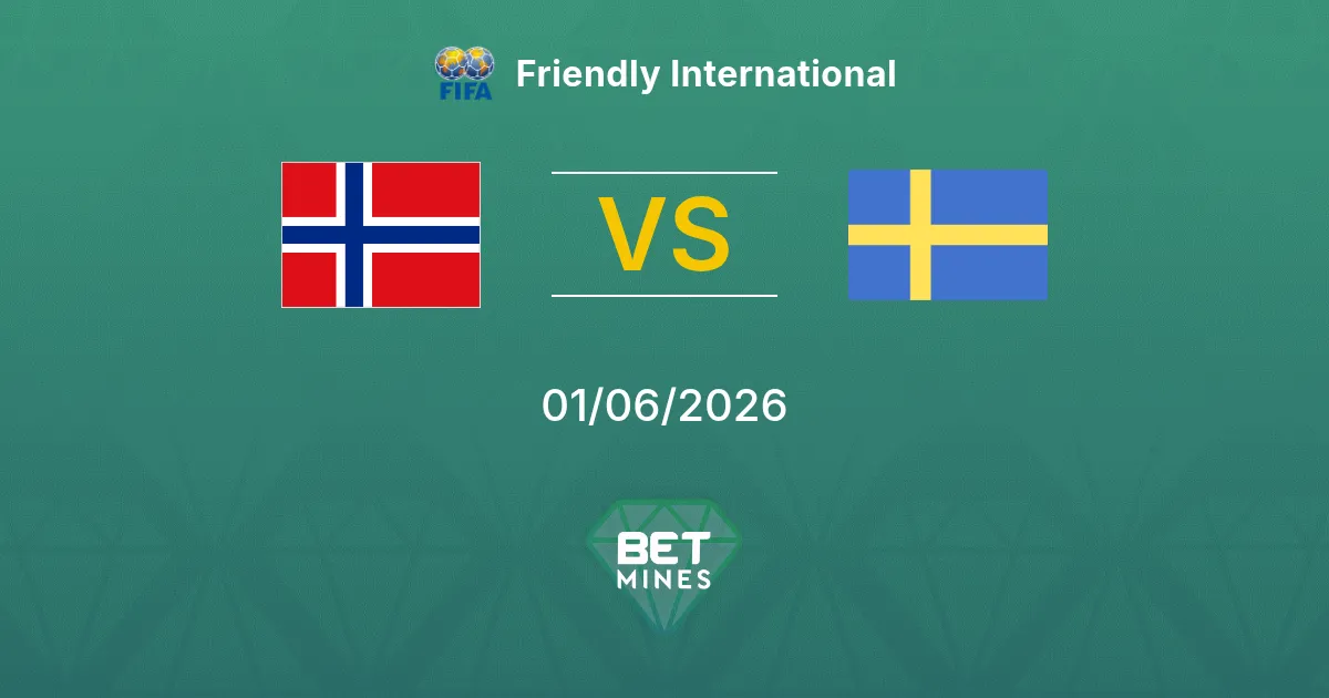 Norvegia vs Svezia Pronostico: Anteprima e Analisi della Partita | Amichevole Internazionale 01-06-2026