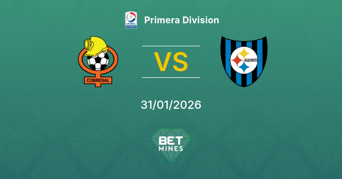Cobresal vs Huachipato
