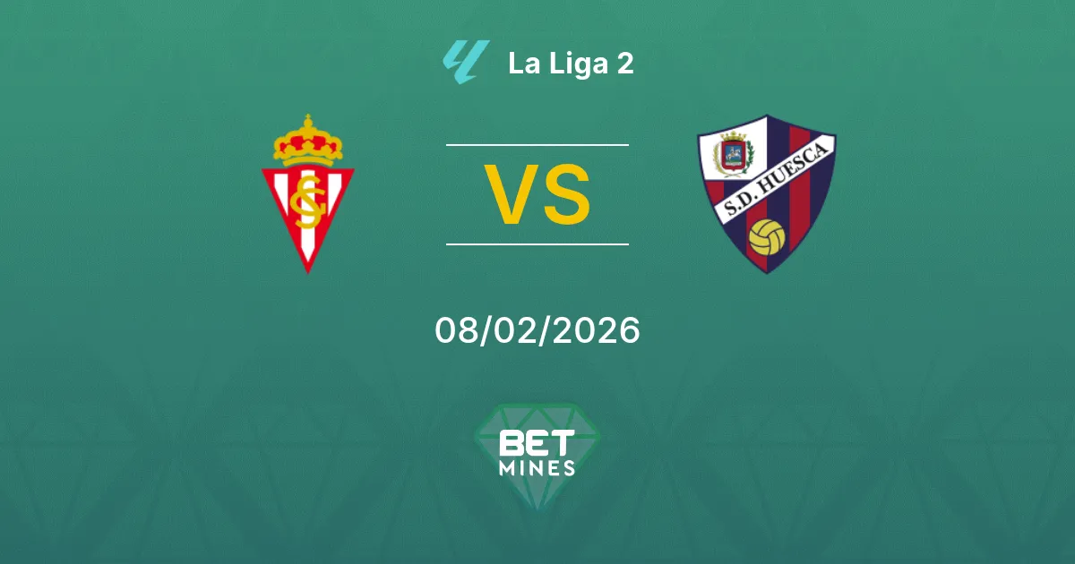 Sporting Gijón vs Huesca Prediction: Match Preview and Analysis | La Liga 2 08-02-2026