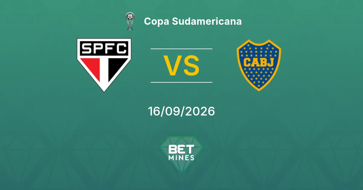 Pronóstico São Paulo vs Boca Juniors: Previa y Análisis del Partido | Copa Sudamericana 16-09-2026