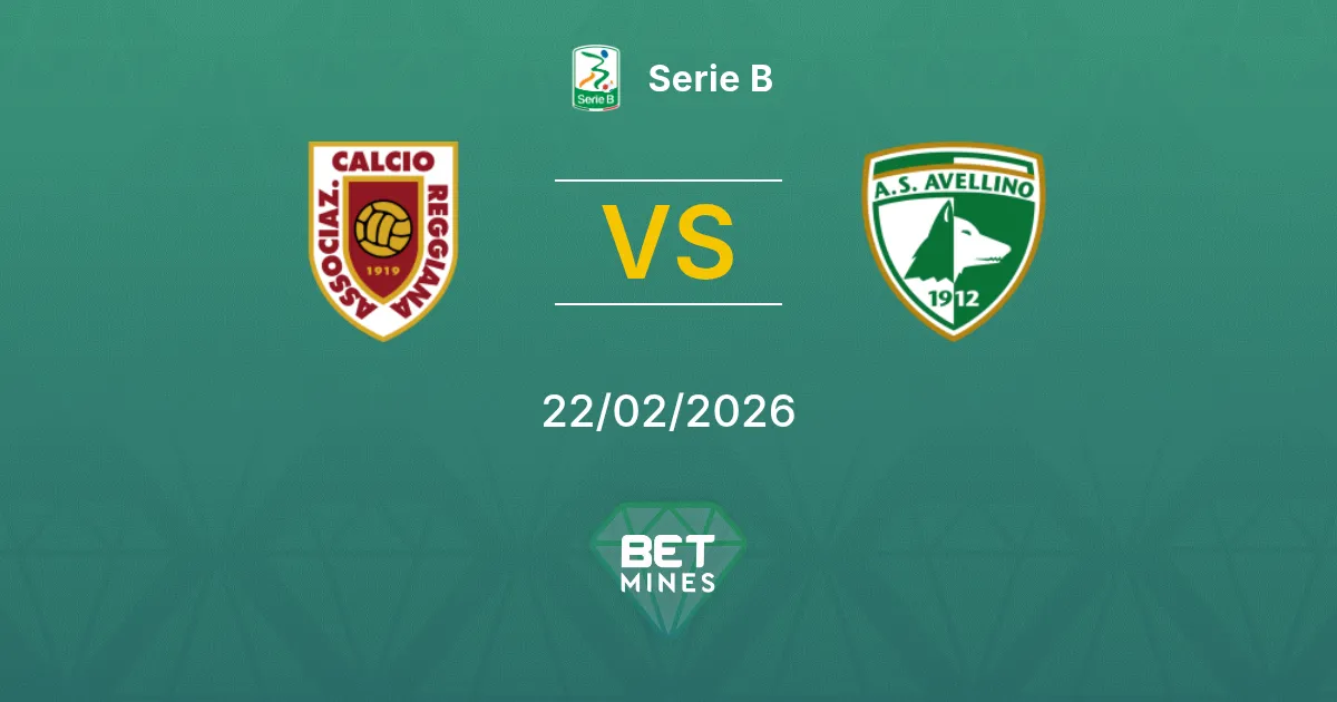Reggiana vs Avellino Pronostic : Aperçu et Analyse du Match | Serie B 22-02-2026