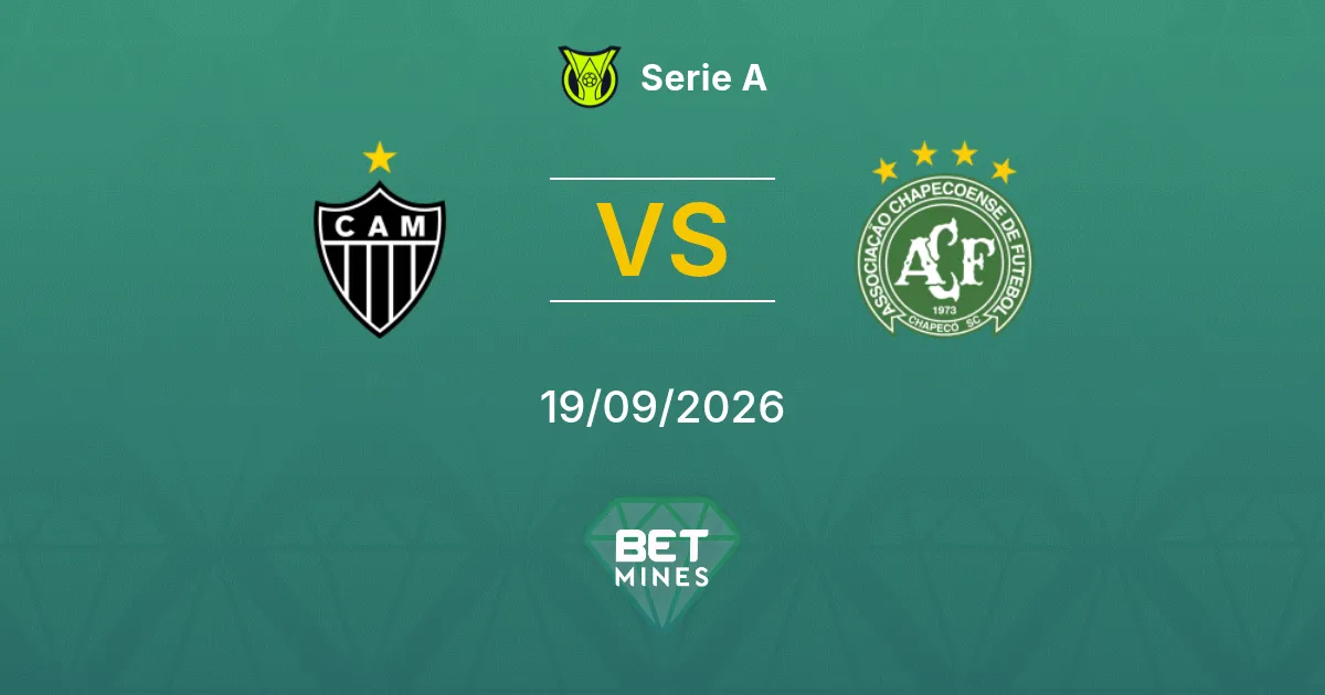 Pronostico Atlético Mineiro vs Chapecoense: Anteprima e Analisi della Partita | Serie A 19-09-2026
