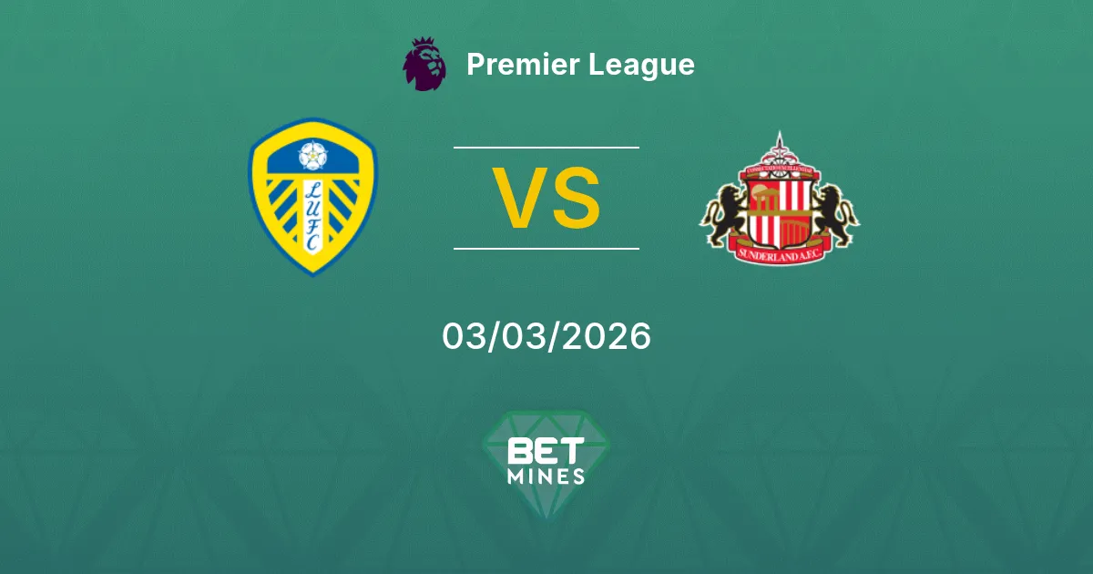 Leeds United vs Sunderland Prediction: Match Preview and Analysis | Premier League 03-03-2026