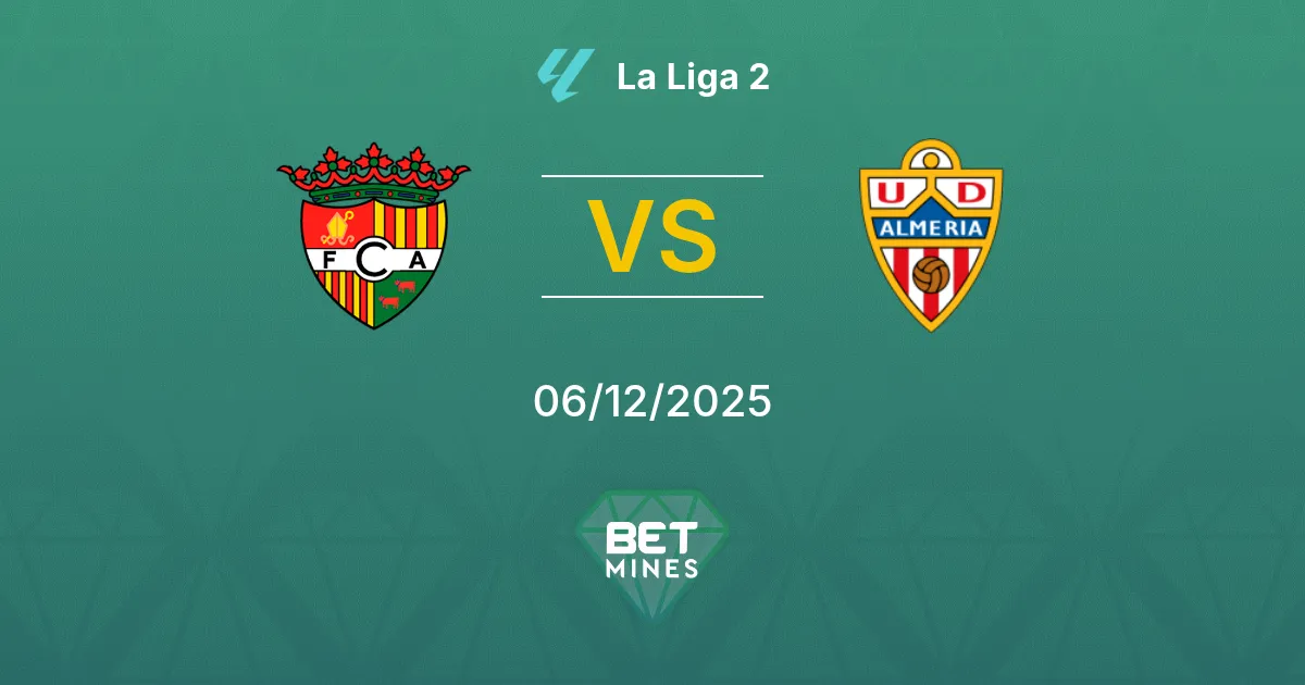 FC Andorra vs Almería Prediction: Match Preview and Analysis | La Liga 2 06-12-2025