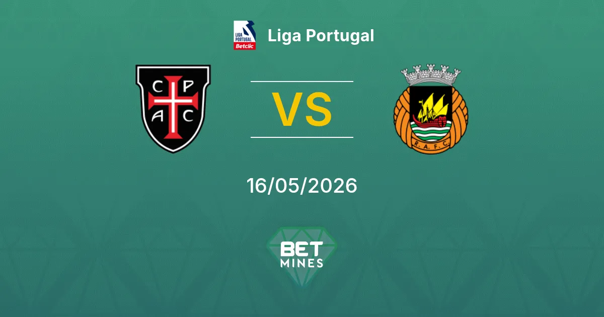 Casa Pia vs Rio Ave Pronóstico: Previa y Análisis del Partido | Liga Portugal 16-05-2026