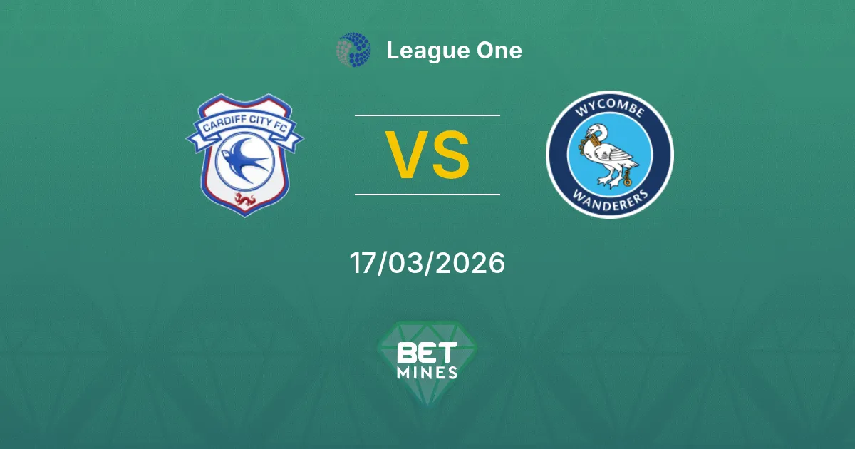 Cardiff City vs Wycombe Wanderers Prediction: Match Preview and Analysis | League One 17-03-2026