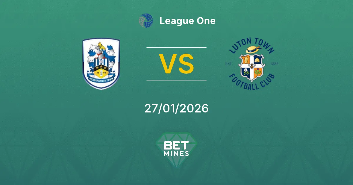 Huddersfield Town vs Luton Town Prediction: Match Preview and Analysis | League One 27-01-2026