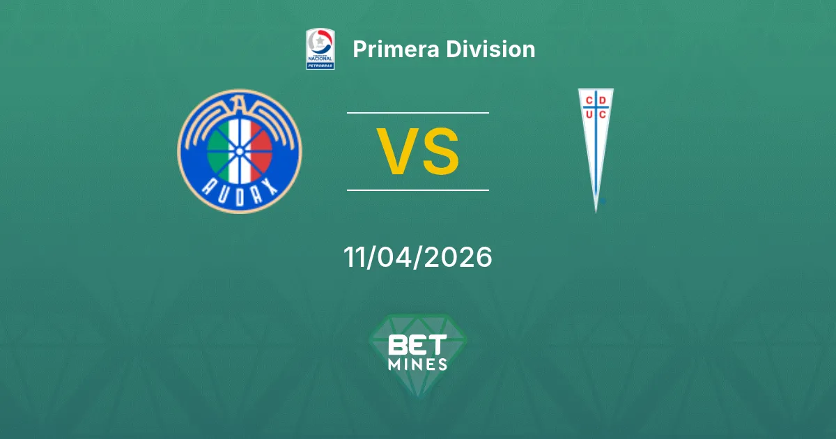 Audax Italiano vs Universidad Católica Pronóstico: Previa y Análisis del Partido | Primera División 11-04-2026