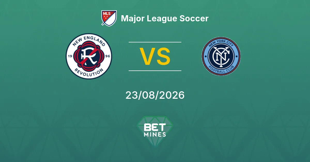 New England vs New York City Prediction: Match Preview and Analysis | Major League Soccer 23-08-2026