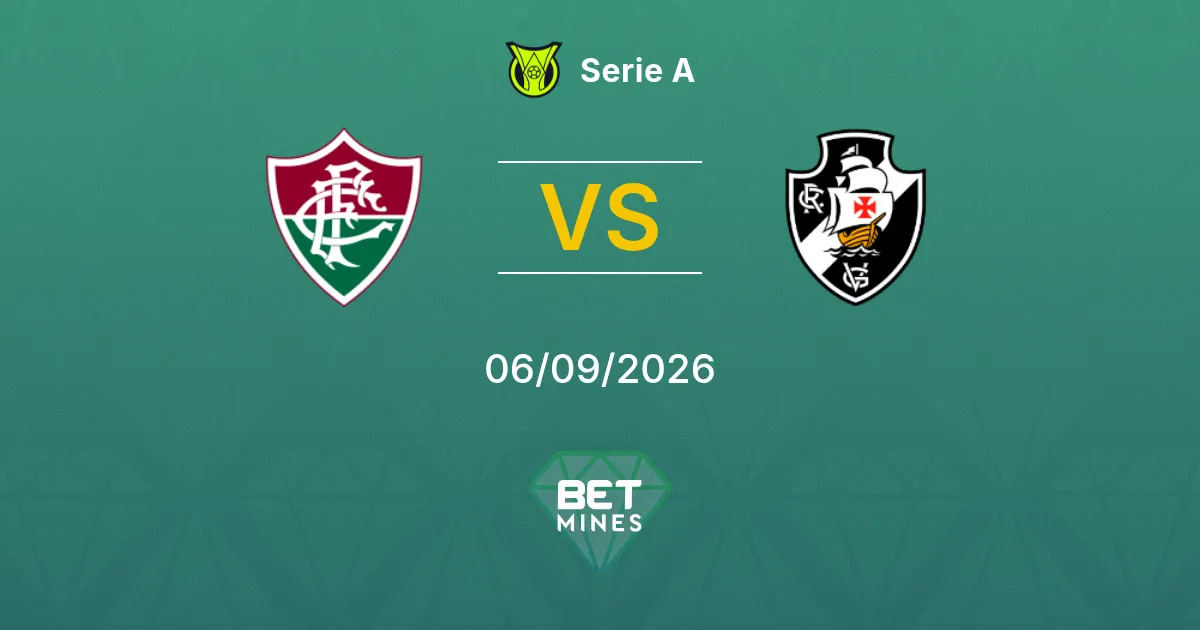 Fluminense vs Vasco da Gama Prediction: Match Preview and Analysis | Serie A 06-09-2026