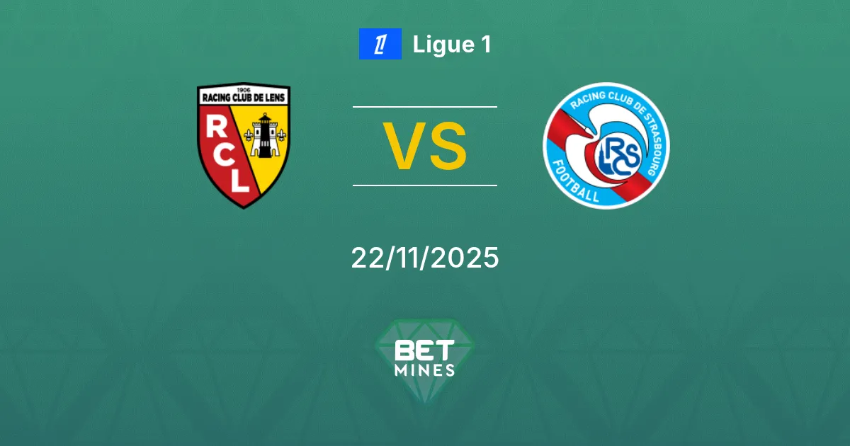 Lens vs Strasbourg Prediction: Match Preview and Analysis | Ligue 1 22-11-2025