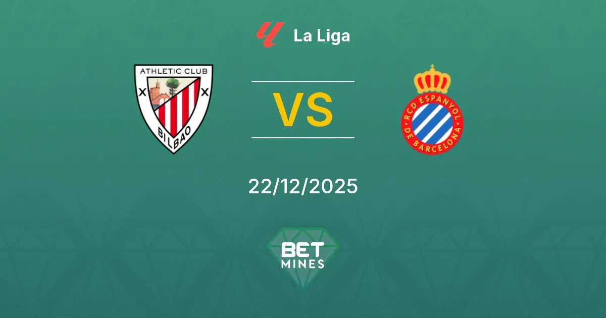 Athletic Club vs Espanyol Pronostico: Anteprima e Analisi della Partita | La Liga 22-12-2025