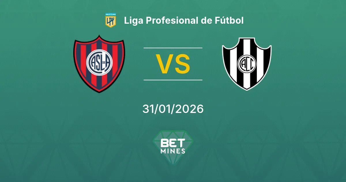San Lorenzo vs Central Cordoba SdE Prediction: Match Preview and Analysis | Liga Profesional de Fútbol 31-01-2026