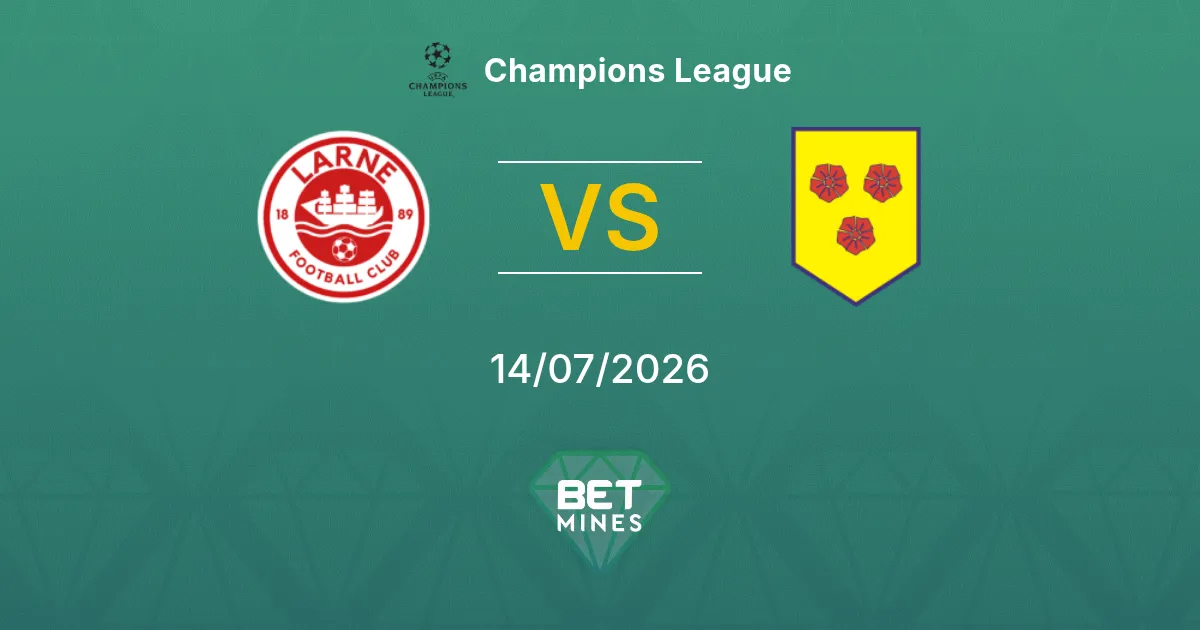 Larne vs Tre Fiori Pronóstico: Previa y Análisis del Partido | Champions League 14-07-2026