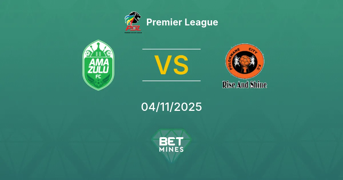 AmaZulu vs Polokwane City Pronostico: Anteprima e Analisi della Partita | Premier League 04-11-2025