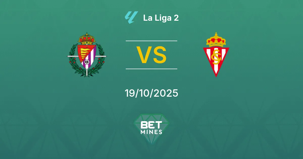 Real Valladolid vs Sporting Gijón Pronostic : Aperçu et Analyse du Match | La Liga 2 19-10-2025