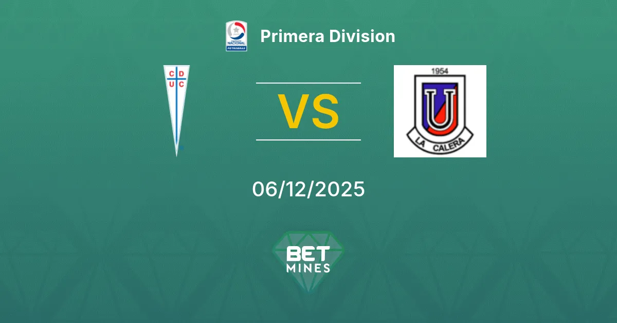 Universidad Católica vs Unión La Calera Prediction: Match Preview and Analysis | Primera Division 06-12-2025