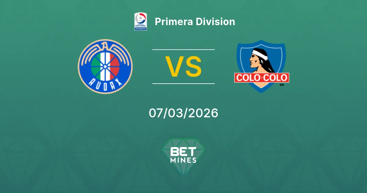 Audax Italiano vs Colo-Colo Prediction: Match Preview and Analysis | Primera Division 07-03-2026