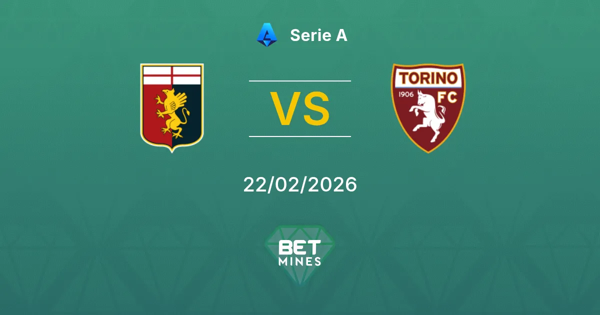 Genoa vs Torino Pronostic : Analyse et Aperçu du Match | Serie A 22-02-2026