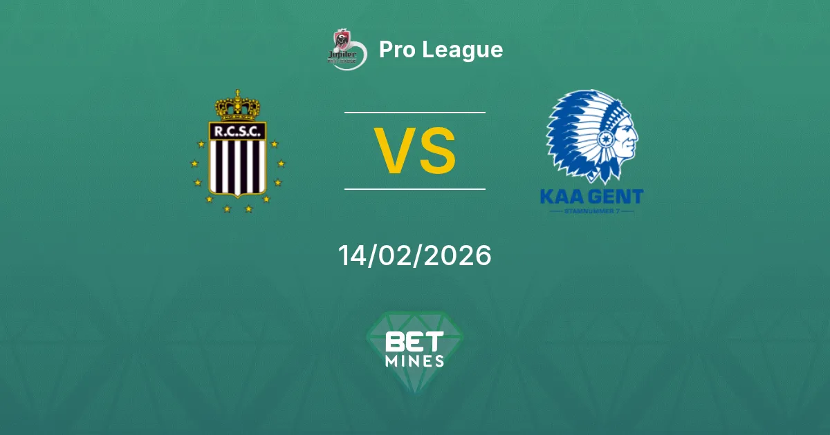 Sporting Charleroi vs Gent Prediction: Match Preview and Analysis | Pro League 14-02-2026