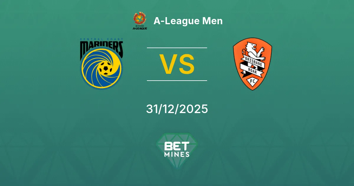 Central Coast Mariners vs Brisbane Roar Pronostico: Anteprima e Analisi della Partita | A-League Men 31-12-2025