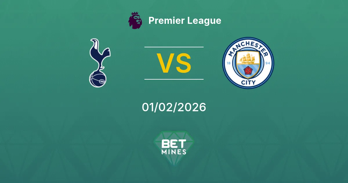 Tottenham Hotspur vs Manchester City Prediction: Match Preview and Analysis | Premier League 01-02-2026