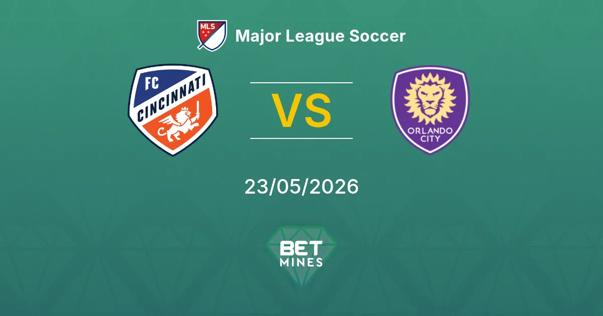 Cincinnati x Orlando City Palpite: Prévia e Análise da Partida | Major League Soccer 23-05-2026
