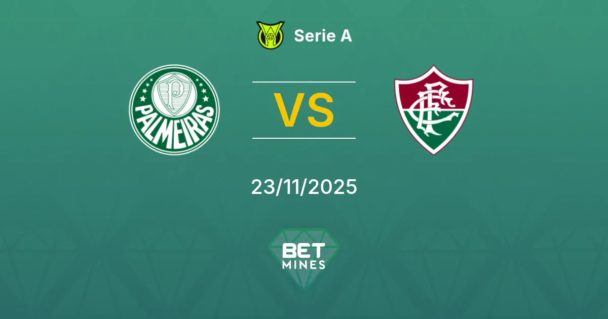 Palmeiras vs Fluminense Prediction: Match Preview and Analysis | Serie A 23-11-2025
