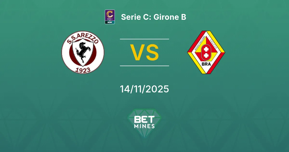Arezzo vs Bra Pronostico: Anteprima e Analisi della Partita | Serie C: Girone B 14-11-2025