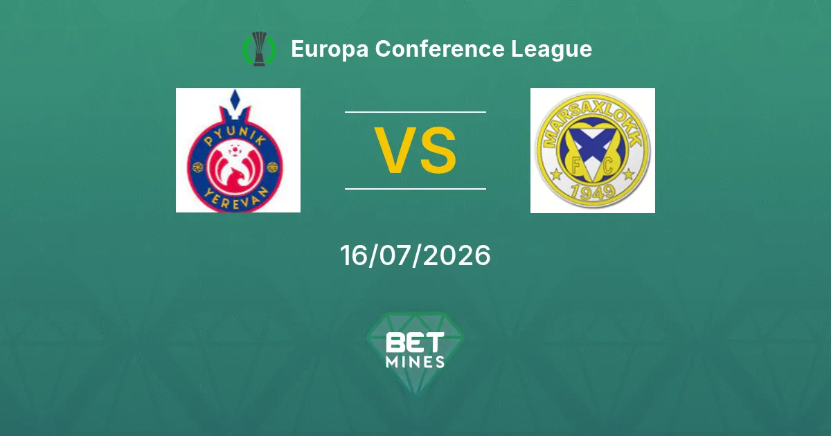 Pyunik vs Marsaxlokk Prediction: Match Preview and Analysis | Europa Conference League 16-07-2026