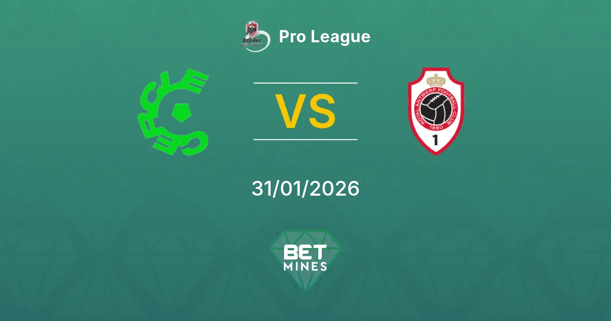 Cercle Brugge vs Antwerp Prediction: Match Preview and Analysis | Pro League 31-01-2026