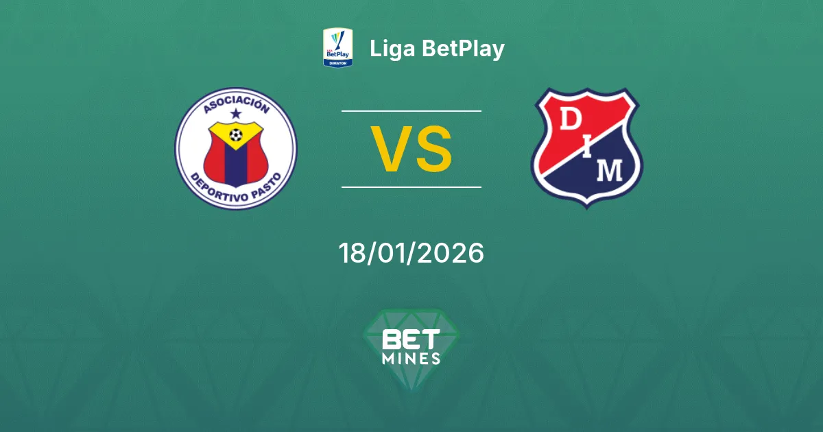 Deportivo Pasto vs Independiente Medellín Prediction: Match Preview and Analysis | Liga BetPlay 18-01-2026