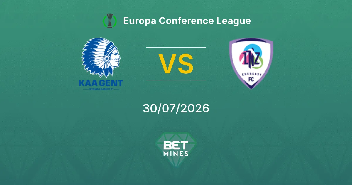 Pronostic Gent vs LNZ Cherkasy : aperçu et analyse du match | Ligue Europa Conférence 30-07-2026