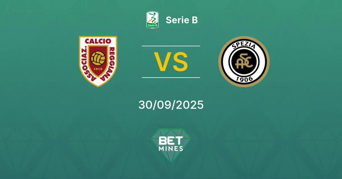 Reggiana vs Spezia Prediction: Match Preview and Analysis | Serie B 30-09-2025