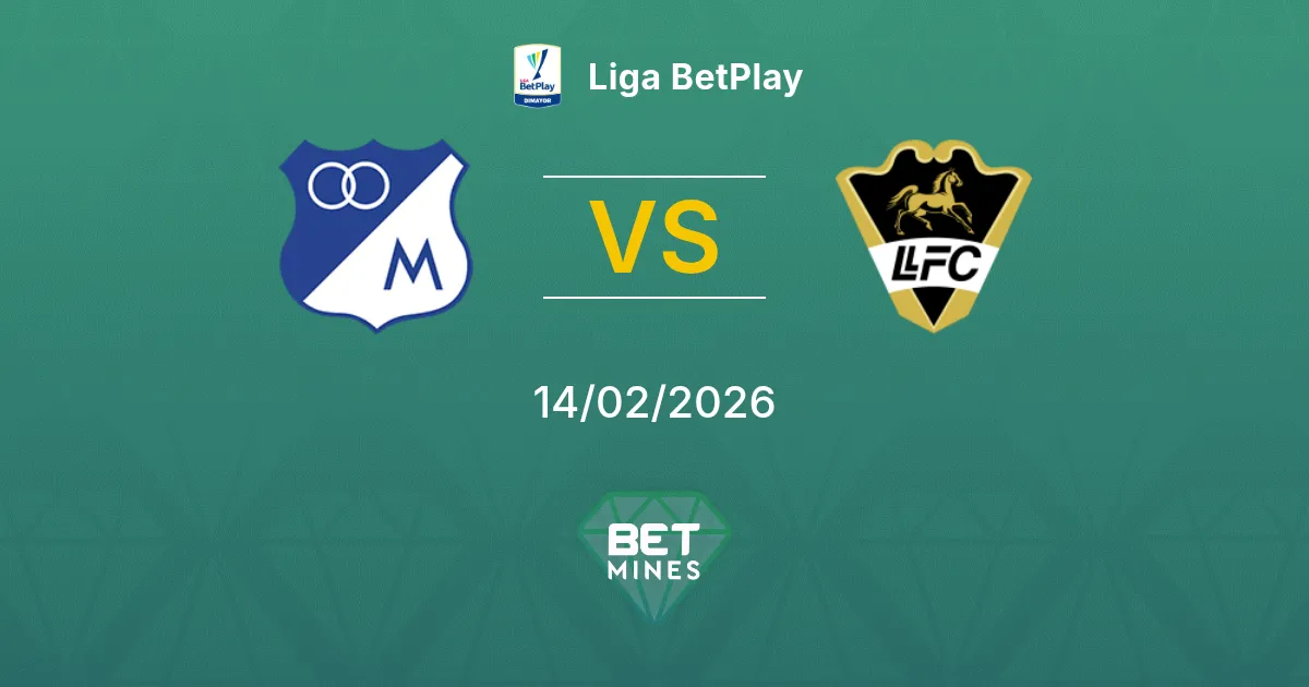 Millonarios x Llaneros Palpite: Prévia e Análise da Partida | Liga BetPlay 14-02-2026