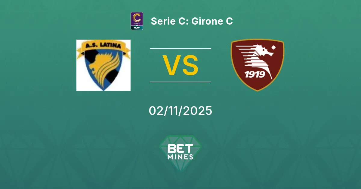 Latina vs Salernitana Prediction: Match Preview and Analysis | Serie C: Girone C 02-11-2025