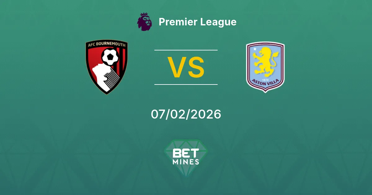 AFC Bournemouth vs Aston Villa Prediction: Match Preview and Analysis | Premier League 07-02-2026